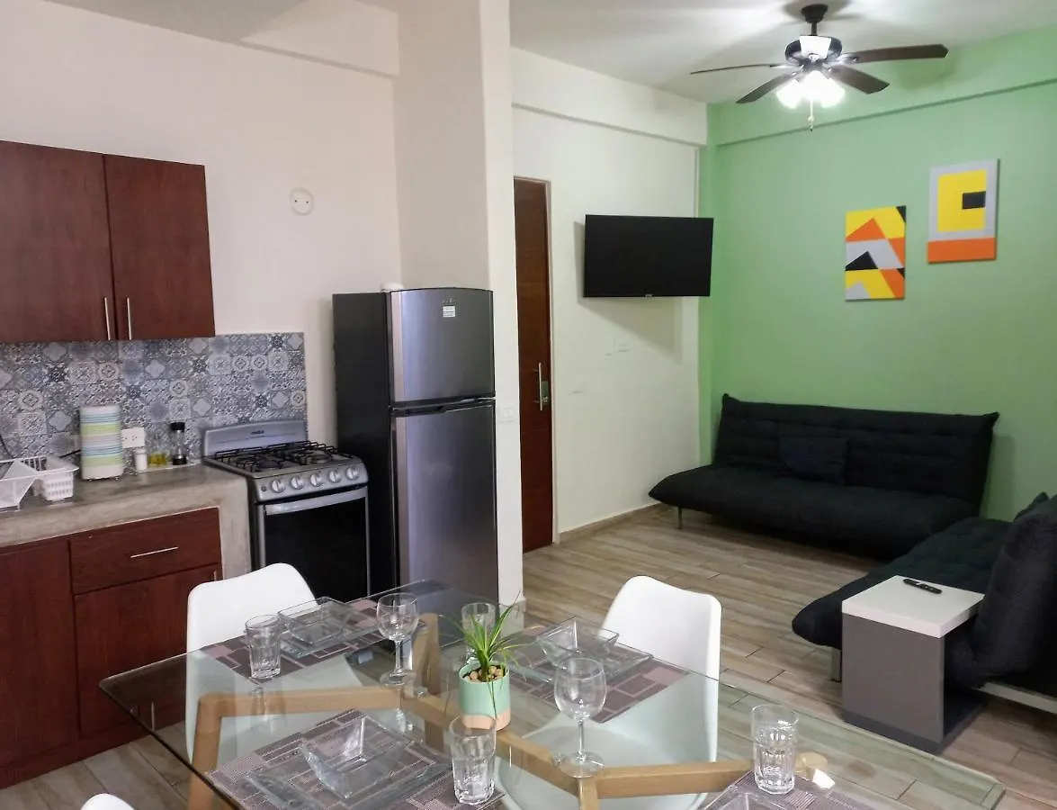 Moderno Departamento En El Centro Apartman Tulum