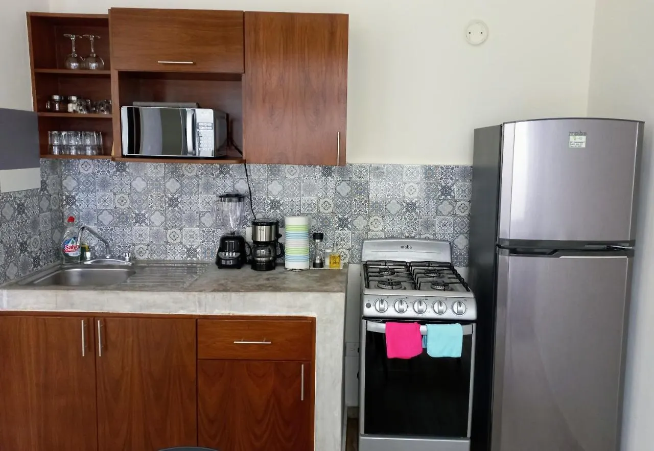 Moderno Departamento En El Centro Apartman Tulum Mexikó